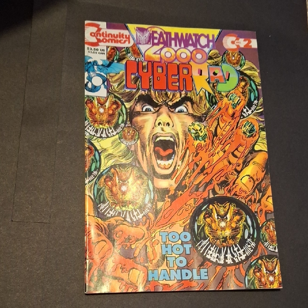 CyberRad Comic Book